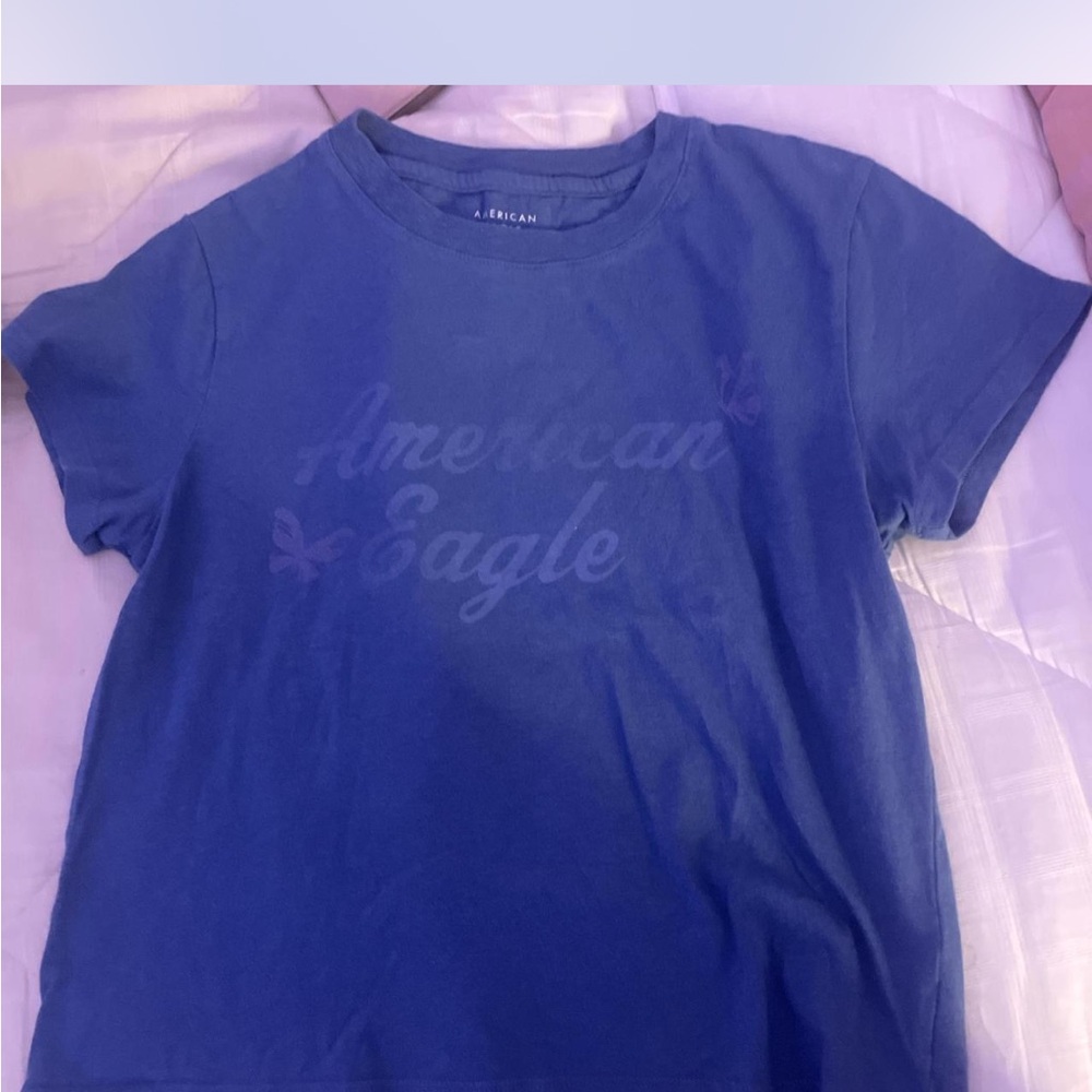 American Eagle Outfitters Navy Tee